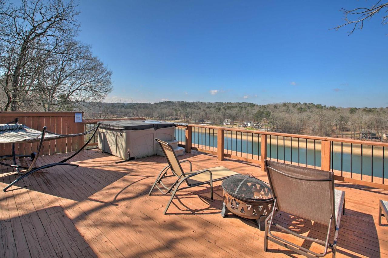 Hot Springs Waterfront Escape With Hot Tub! Villa Exterior photo
